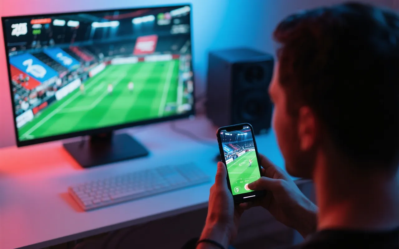 多端观赛示意图